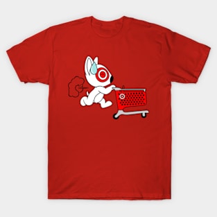 Funny Dog Bullseye Team Member T-Shirt